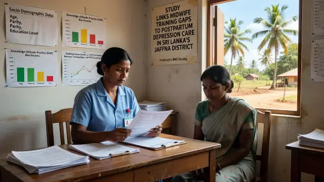 Study Links Midwife Training Gaps to Postpartum Depression Care in Sri Lanka